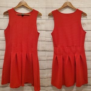 H&M Orange-Red Dress, Size M